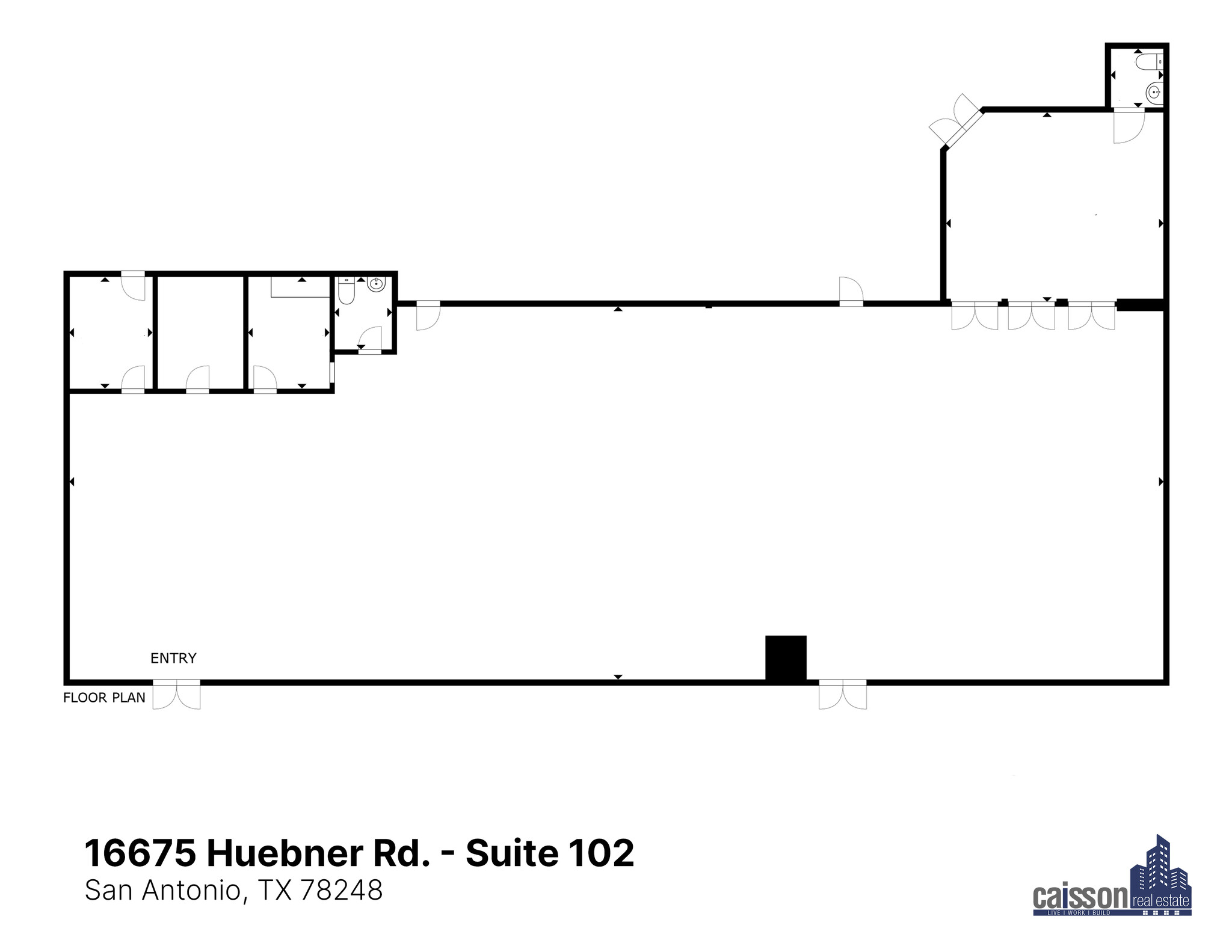 16675 Huebner Rd, San Antonio, TX for lease Floor Plan- Image 1 of 1