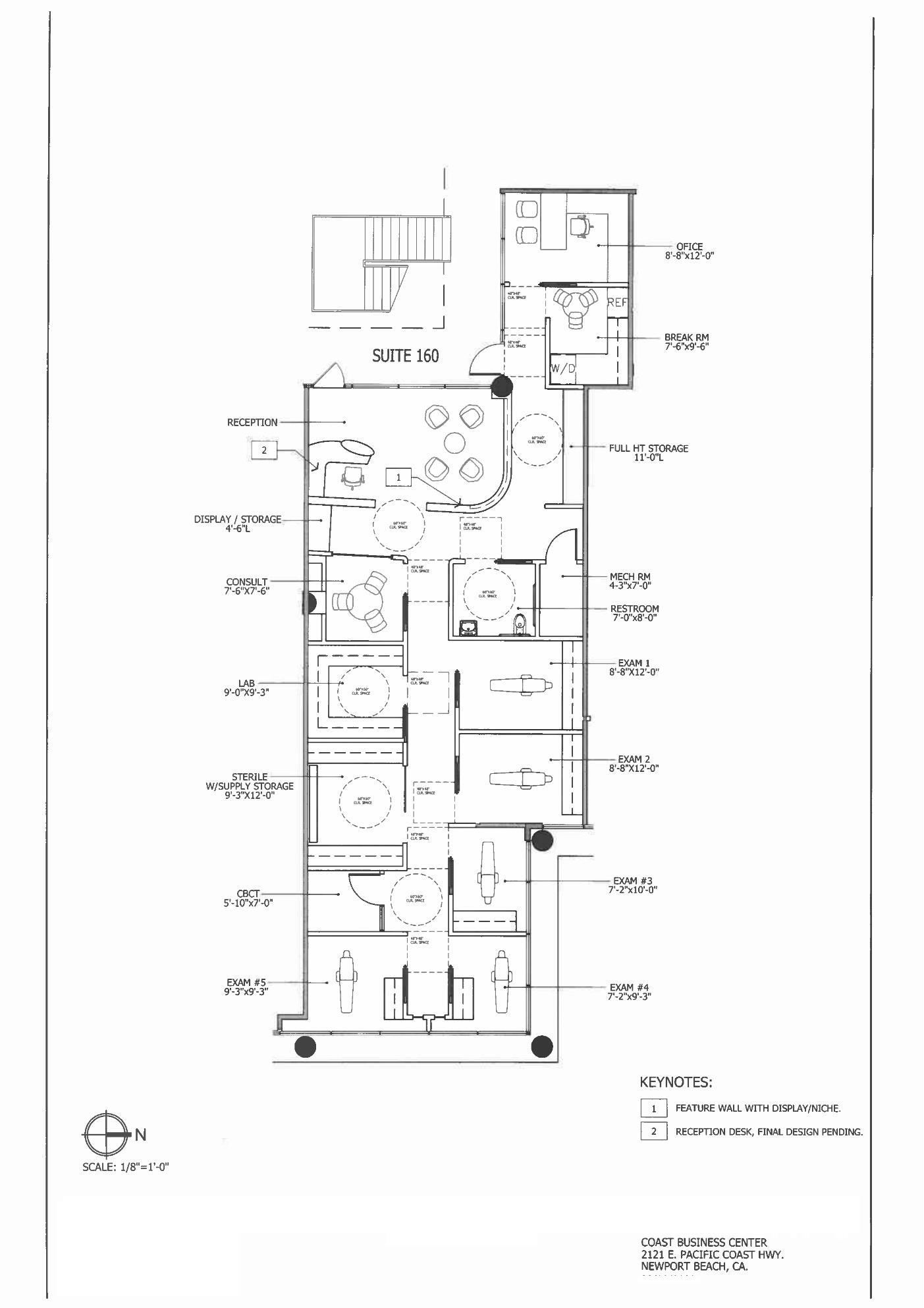 2121 E Coast Hwy, Newport Beach, CA for lease Floor Plan- Image 1 of 23