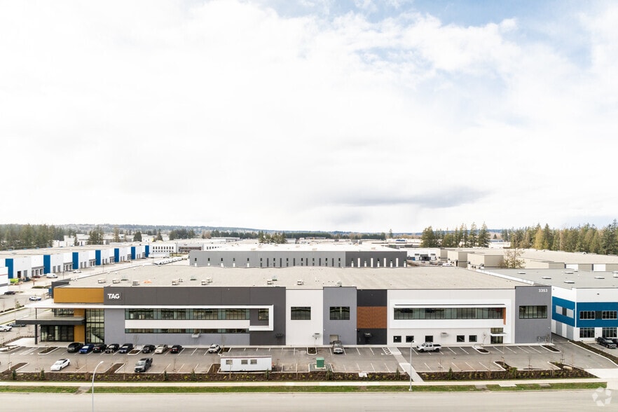 3353 194 St, Surrey, BC for lease - Aerial - Image 3 of 4