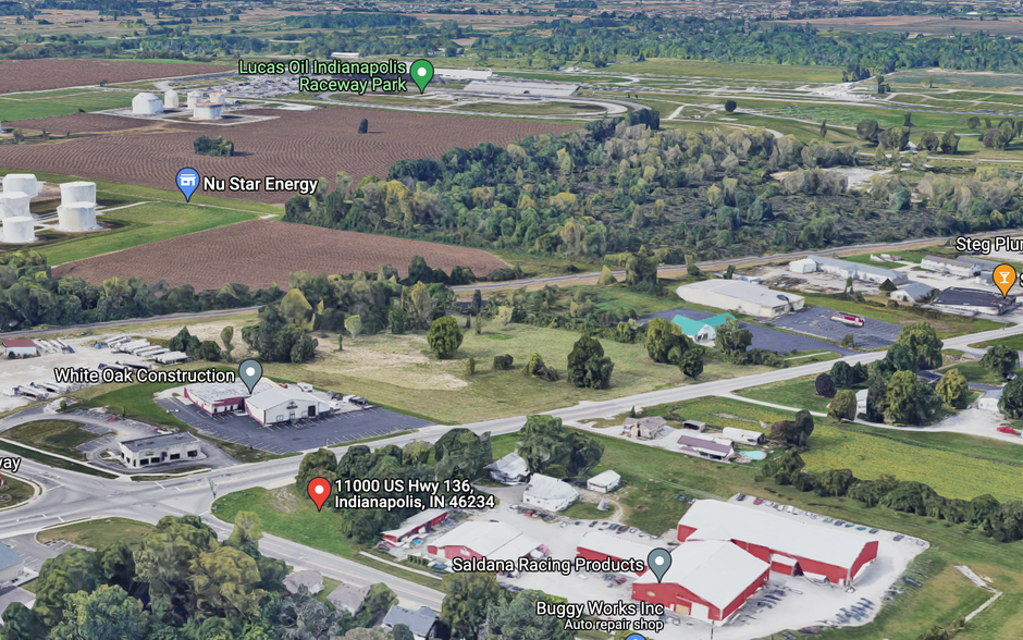 11000 E US Hwy 136, Indianapolis, IN for sale - Aerial - Image 1 of 1