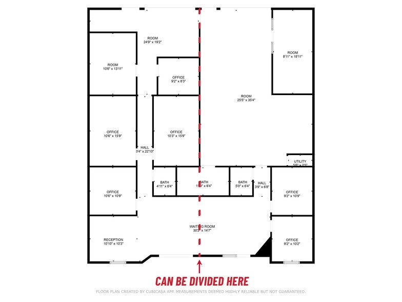 407-413 S Pattie, Wichita, KS for lease - Floor Plan - Image 2 of 3