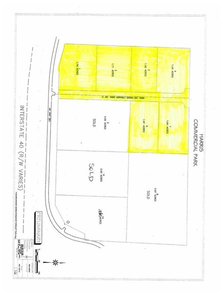 1 Harris Commercial Park, Morrilton, AR for sale - Plat Map - Image 1 of 1