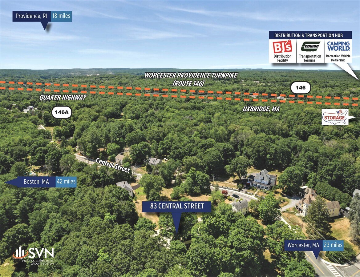 83 Central St, Millville, MA 01529 Flex for Sale