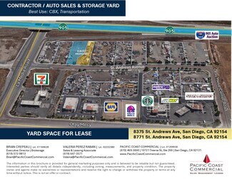 More details for 8375 Saint Andrews Ave, San Diego, CA - Land for Lease