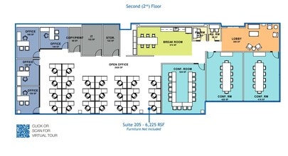 4819 Emperor Blvd, Durham, NC for lease Floor Plan- Image 2 of 2
