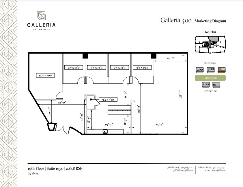 600 Galleria Pky SE, Atlanta, GA for lease Floor Plan- Image 1 of 1