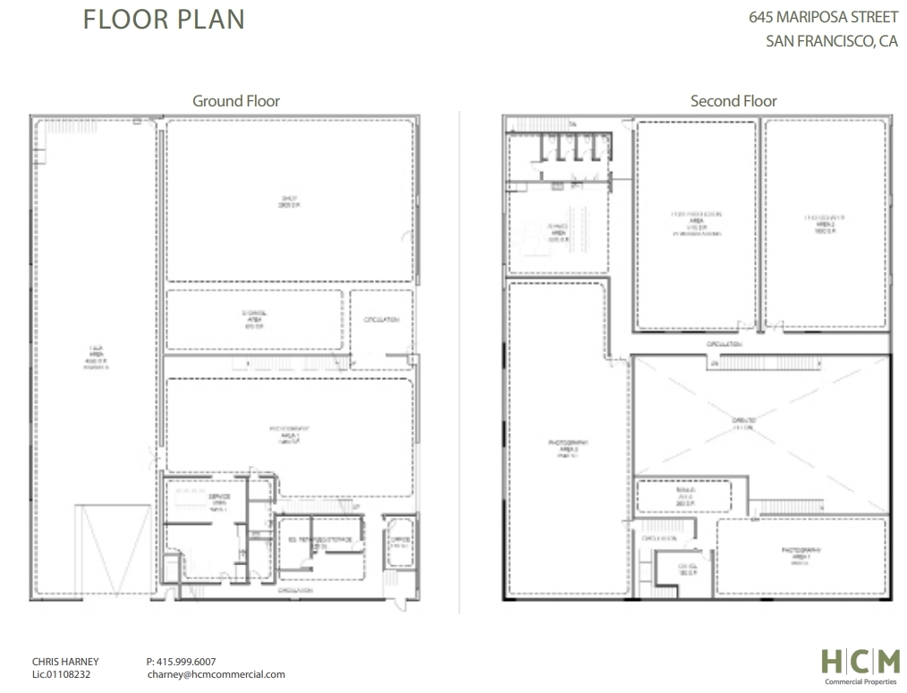 645 Mariposa St, San Francisco, CA for lease Floor Plan- Image 1 of 1