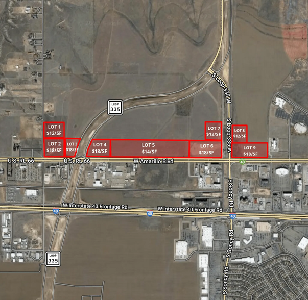 W Amarillo Blvd, Amarillo, TX for sale - Primary Photo - Image 1 of 3