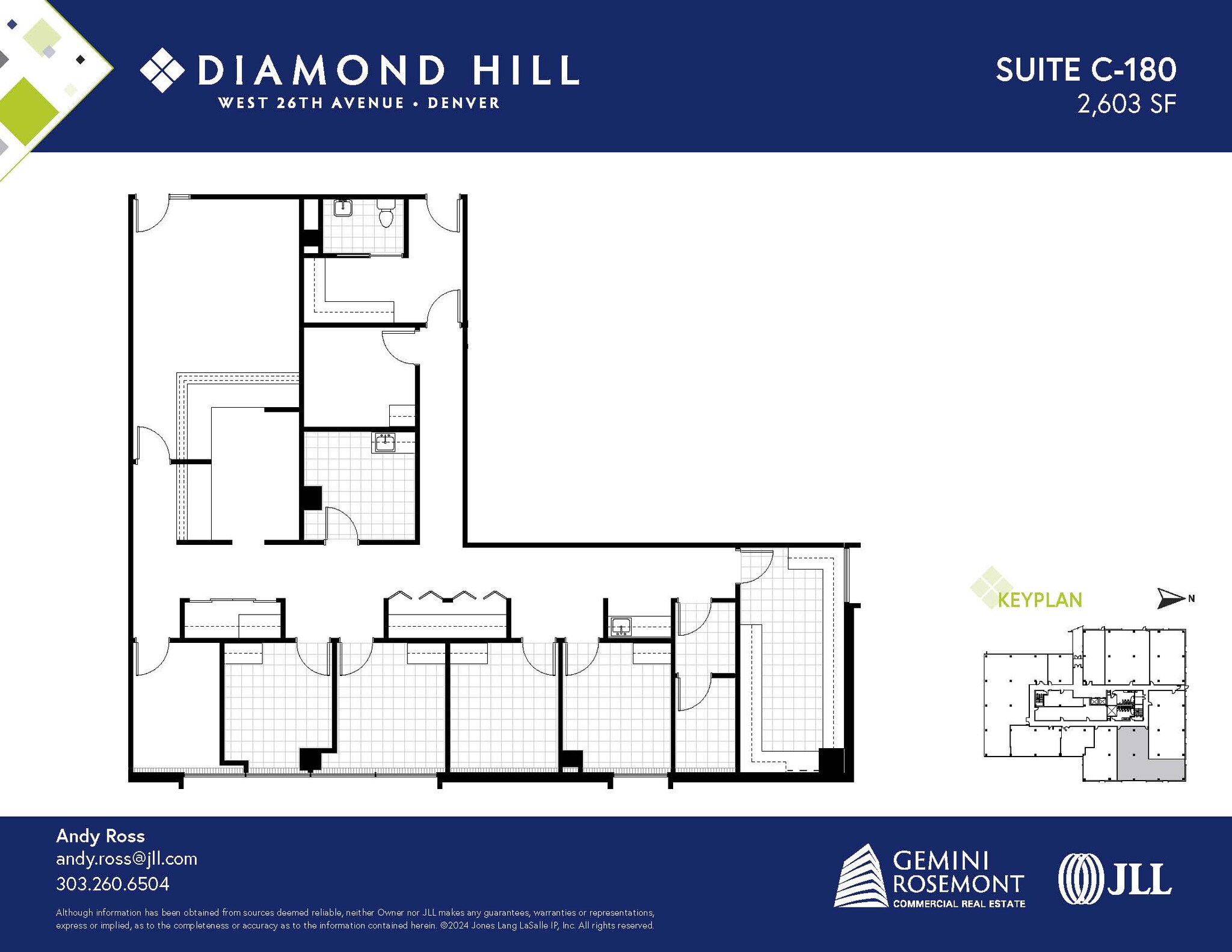 2490 W 26th Ave, Denver, CO for lease Floor Plan- Image 1 of 2