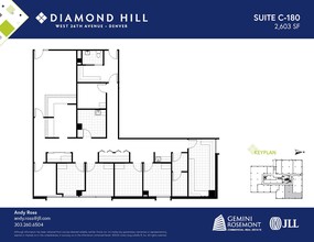 2490 W 26th Ave, Denver, CO for lease Floor Plan- Image 1 of 2