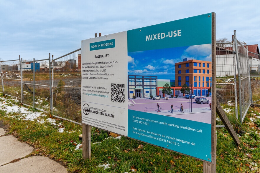 1081 Salina st, Syracuse, NY for sale - Building Photo - Image 1 of 1