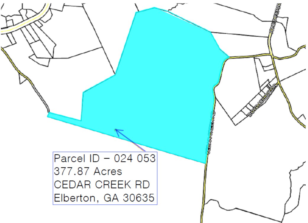 Cedar Creek, Elberton, GA 30635