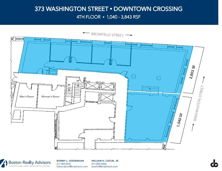 373 Washington St, Boston, MA for lease Floor Plan- Image 1 of 1