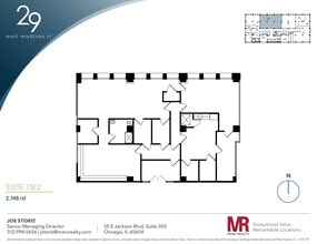 29 E Madison St, Chicago, IL for lease Floor Plan- Image 1 of 4