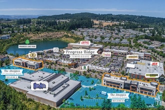 15000 SW Barrows Rd, Beaverton, OR - AERIAL map view