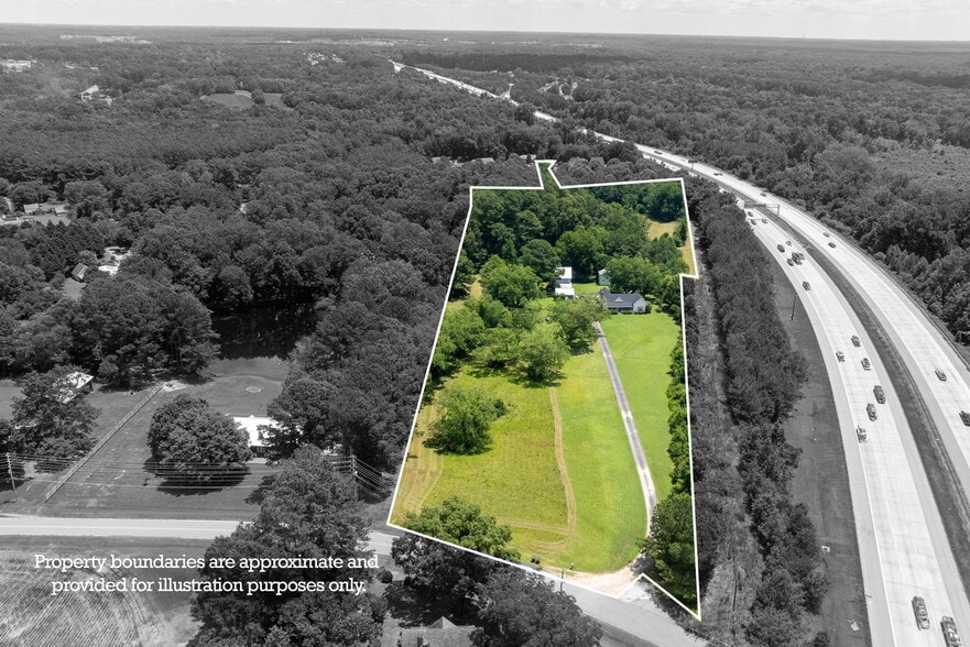 1025 Old Ferrell Rd, Knightdale, NC for sale - Aerial - Image 1 of 7