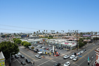 1075 N Western Ave, Los Angeles, CA - aerial  map view - Image1