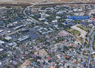 5001 E Commercenter Dr, Bakersfield, CA - AERIAL map view