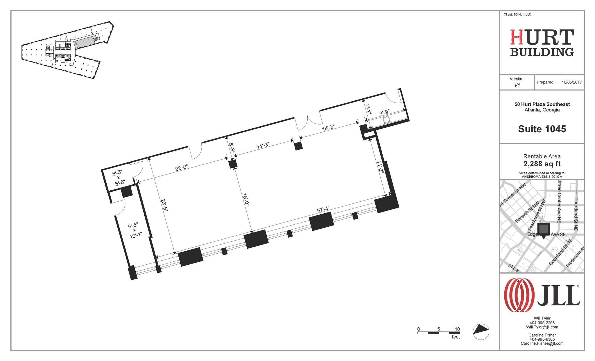 50 Hurt Plz SE, Atlanta, GA for lease Floor Plan- Image 1 of 1