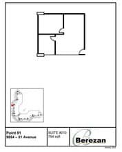 9004-9090 51st Ave NW, Edmonton, AB for lease Floor Plan- Image 1 of 1