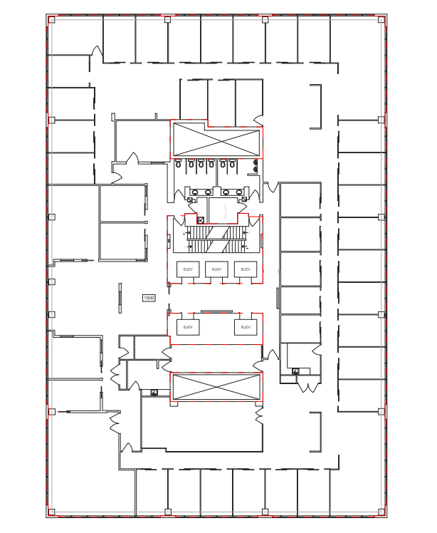 10088 102 Ave NW, Edmonton, AB for lease Floor Plan- Image 1 of 1