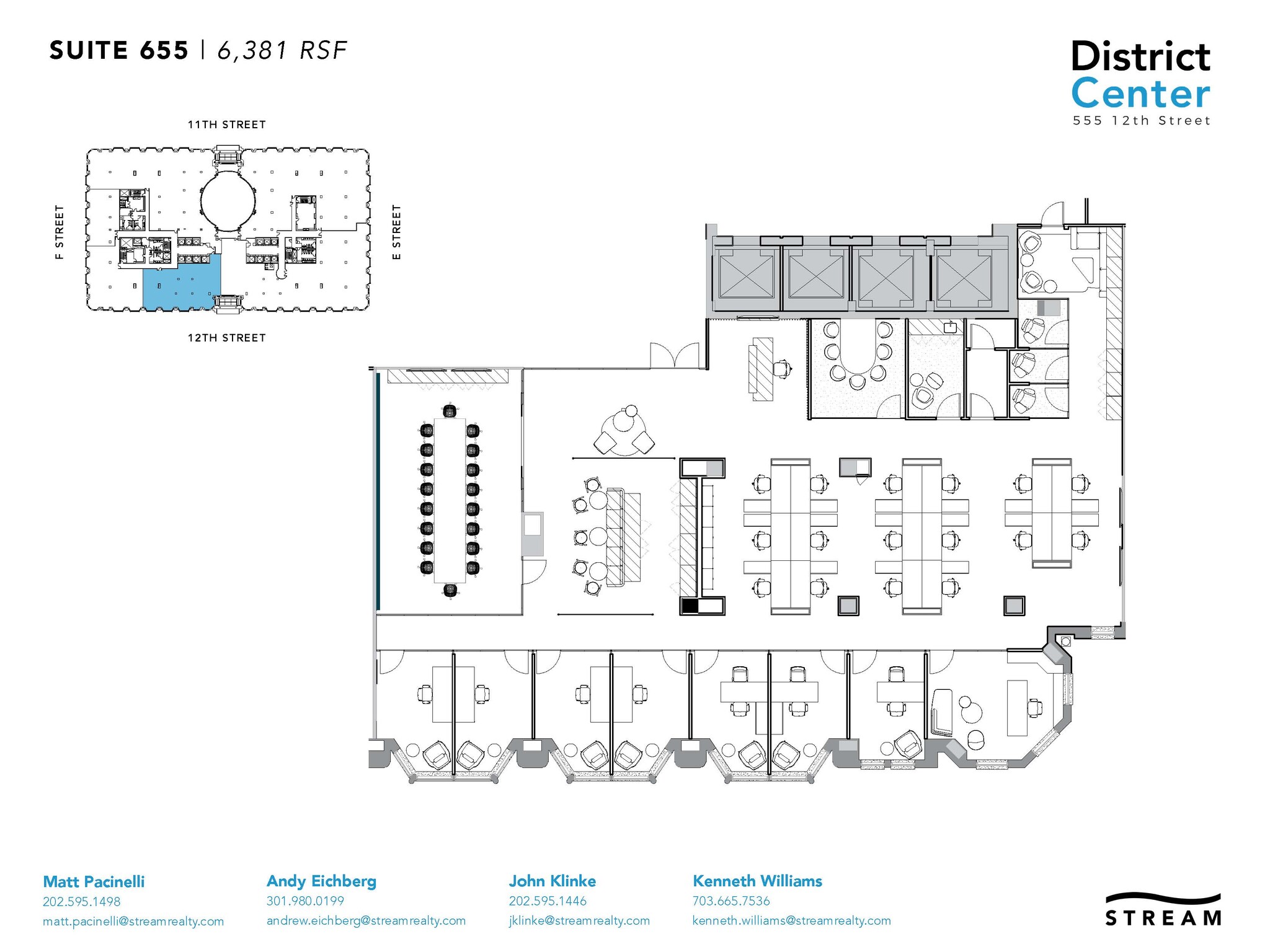 555 12th St NW, Washington, DC for lease Floor Plan- Image 1 of 1