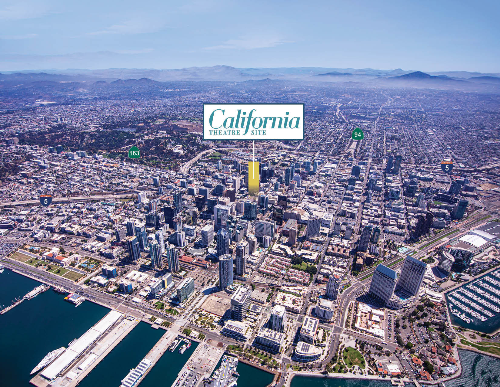 1122 Fourth Avenue, San Diego, CA for sale Aerial- Image 1 of 4