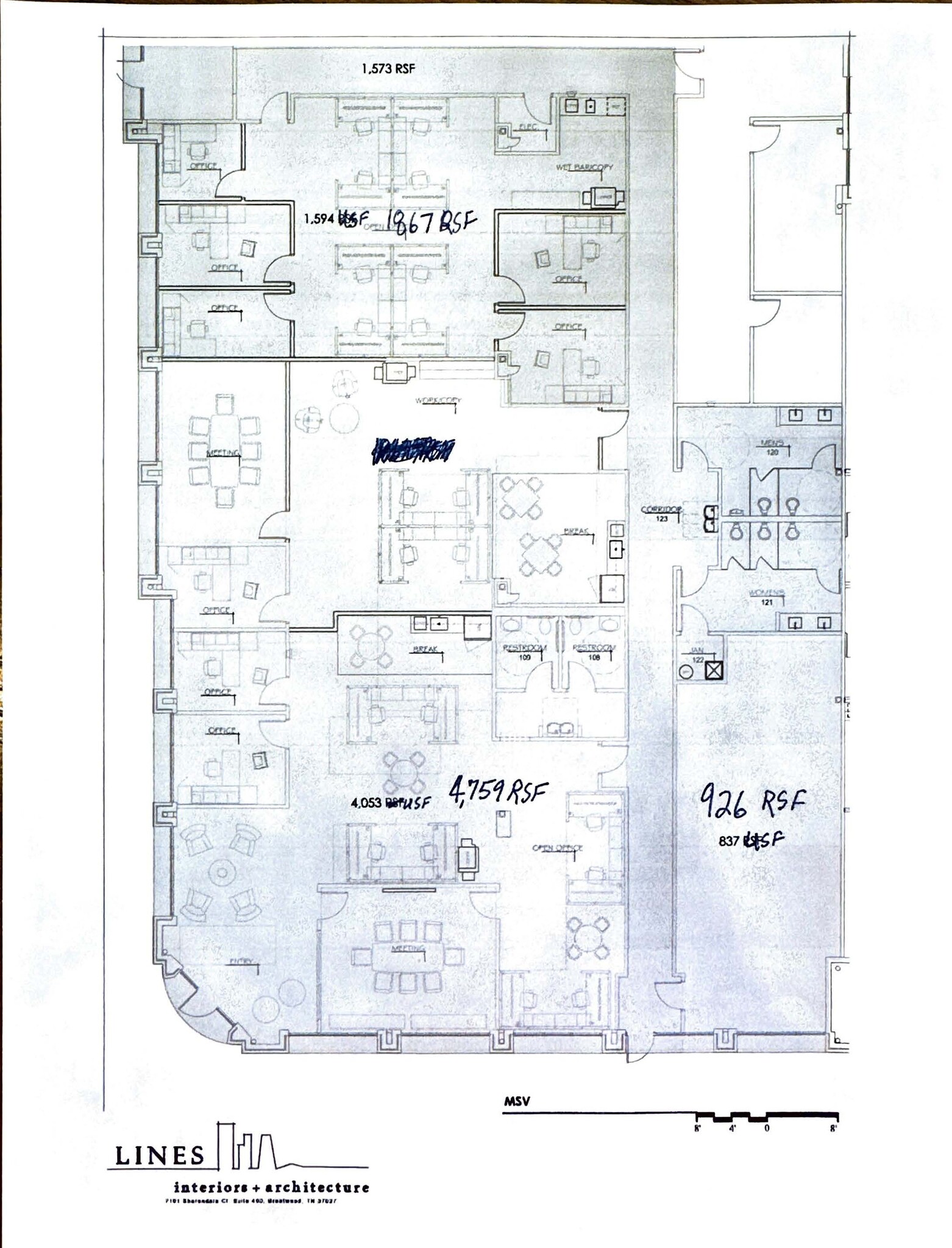 370 Mallory Station Rd, Franklin, TN for lease Floor Plan- Image 1 of 3