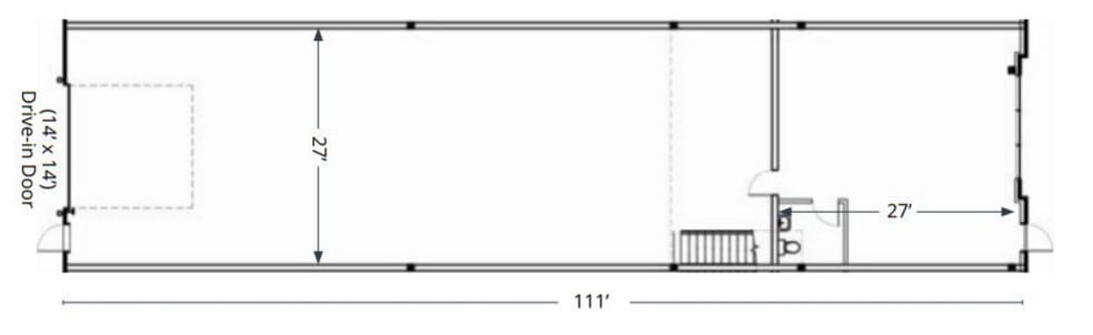 4800 104th Ave SE, Calgary, AB for lease - Floor Plan - Image 2 of 3