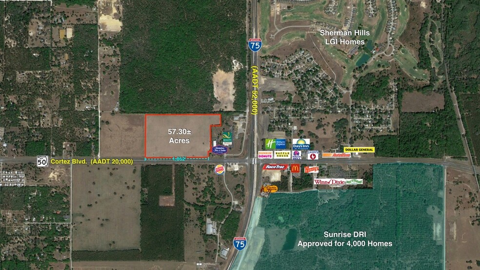 30373 Cortez Blvd, Brooksville, FL for lease - Building Photo - Image 2 of 3