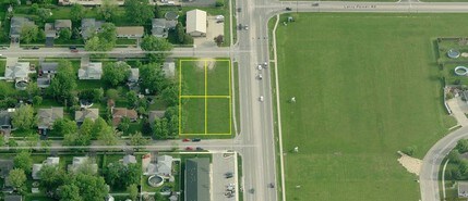 Route 45 & Emery, Bourbonnais, IL - AERIAL  map view