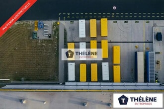 Lavérune, HER - Aerial map view