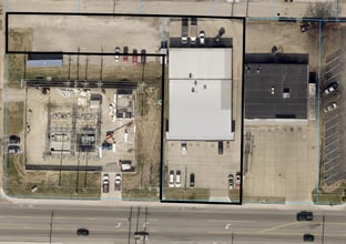 2810 Covert Ave, Evansville, IN - AERIAL  map view