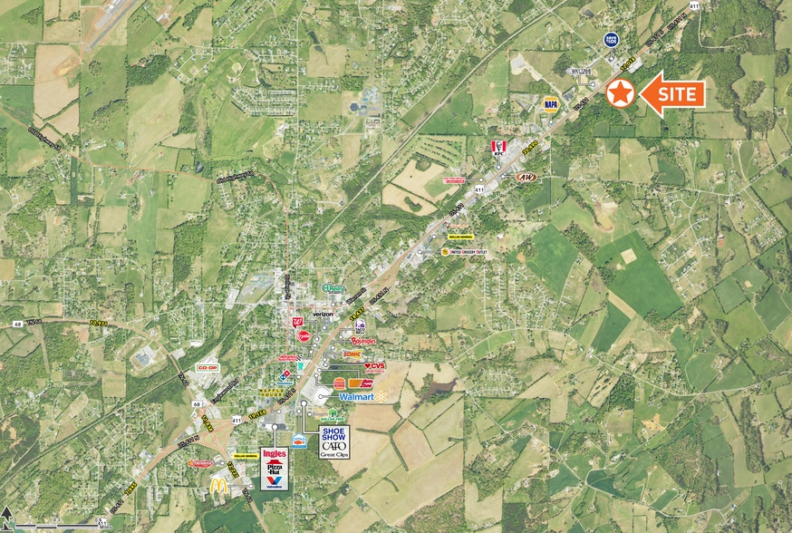 3407 U.S. 411, Madisonville, TN for lease - Building Photo - Image 1 of 2