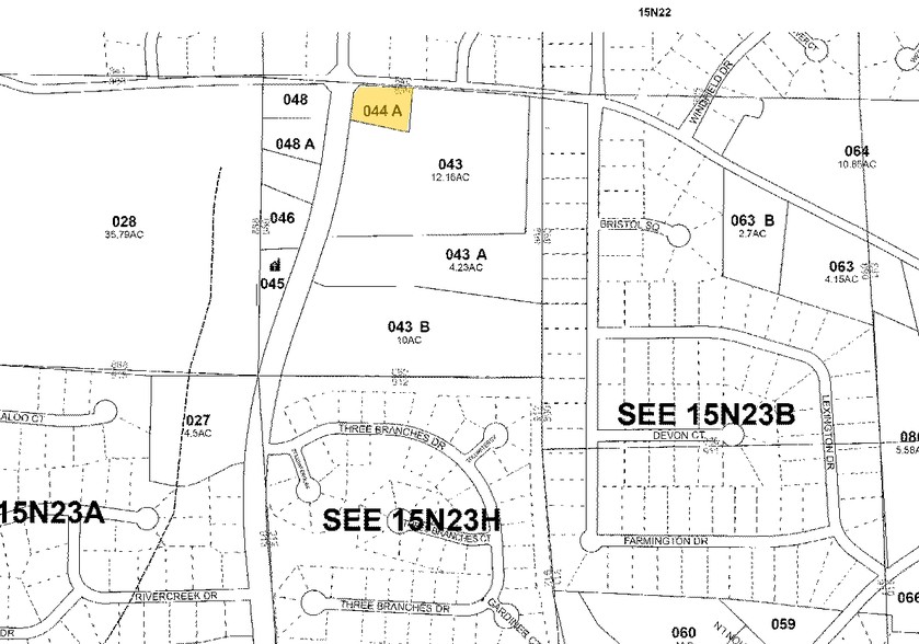 514 Arnold Mill Rd, Woodstock, GA for lease - Plat Map - Image 2 of 5