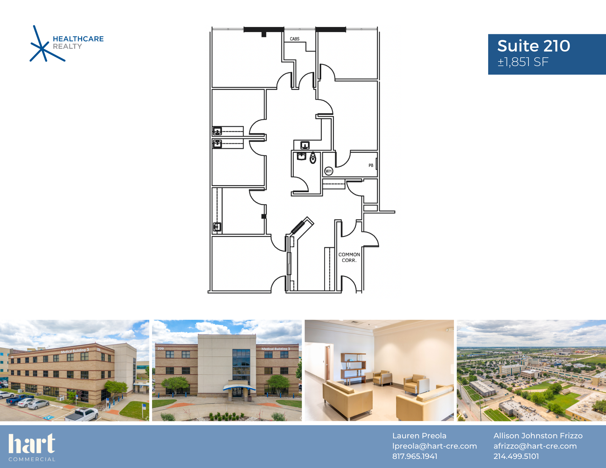 209 N Bonnie Brae St, Denton, TX for lease Floor Plan- Image 1 of 1