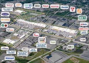 770-790 Jefferson Rd, Henrietta, NY - AERIAL  map view