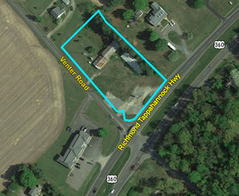 Venter Road & Richmond Tappahannock Hwy, Aylett, VA - aerial  map view