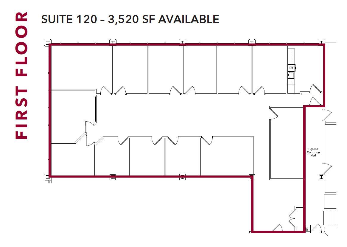 915 Harger Rd, Oak Brook, IL for lease Floor Plan- Image 1 of 1