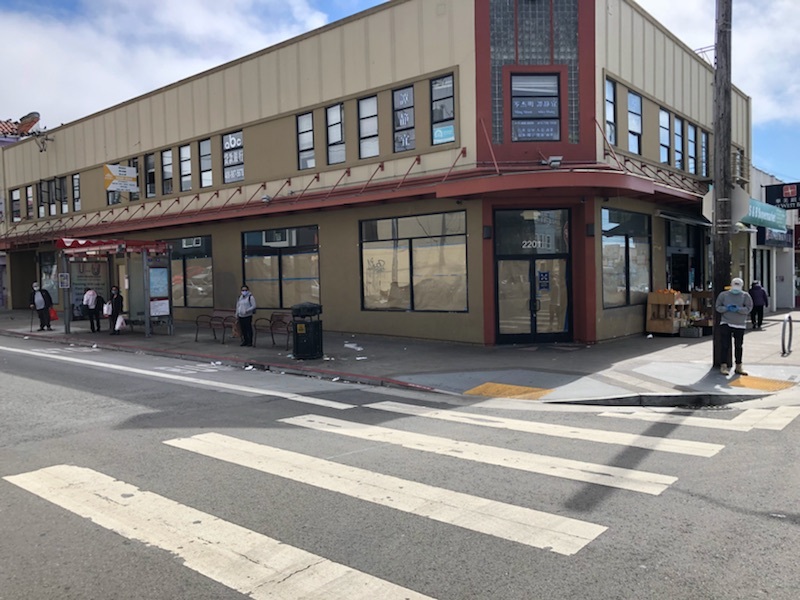 2201-2209 Irving St, San Francisco, CA for lease Building Photo- Image 1 of 4