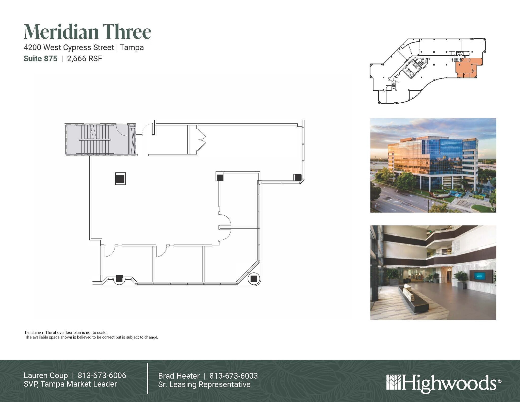 4350 W Cypress St, Tampa, FL for lease Floor Plan- Image 1 of 1