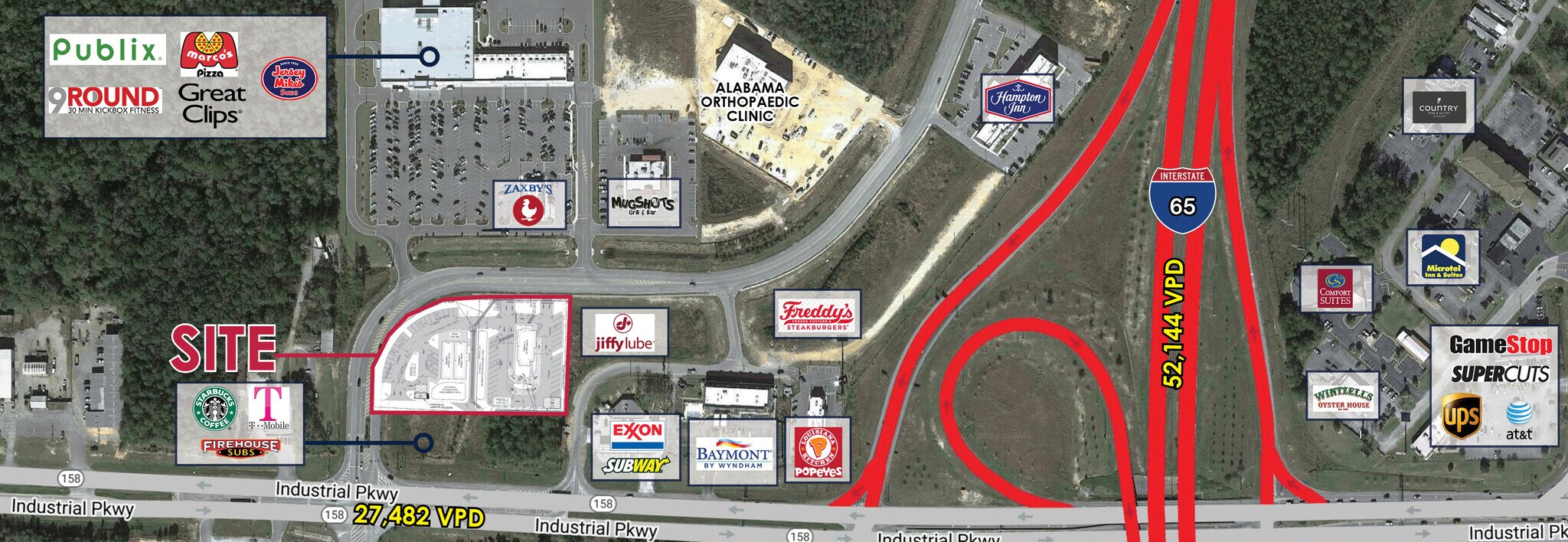 Shell St., Saraland, AL for sale Primary Photo- Image 1 of 1