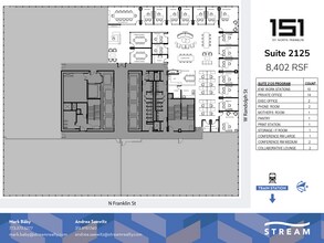 151 N Franklin St, Chicago, IL for lease Floor Plan- Image 1 of 1