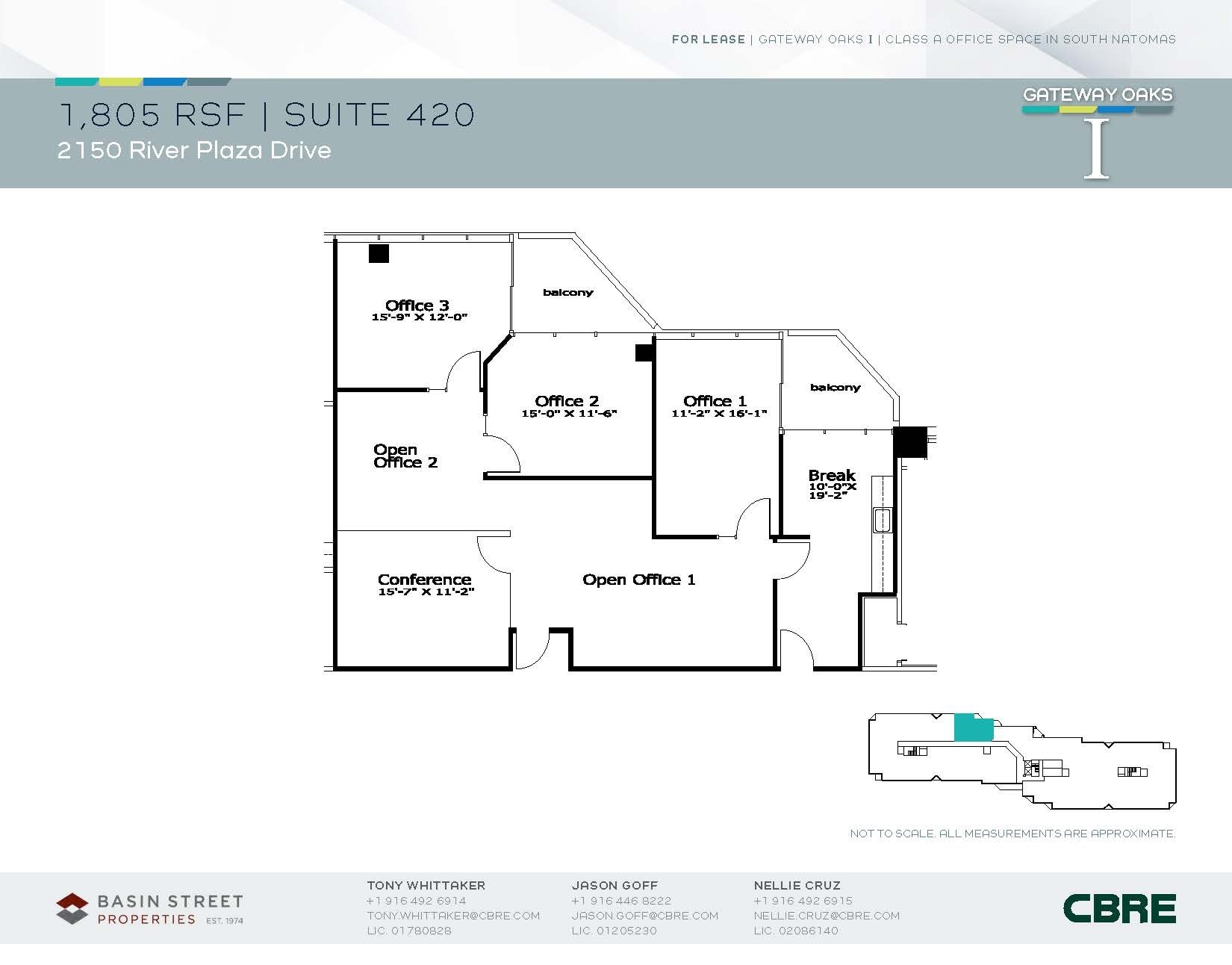 2150 River Plaza Dr, Sacramento, CA for lease Floor Plan- Image 1 of 1