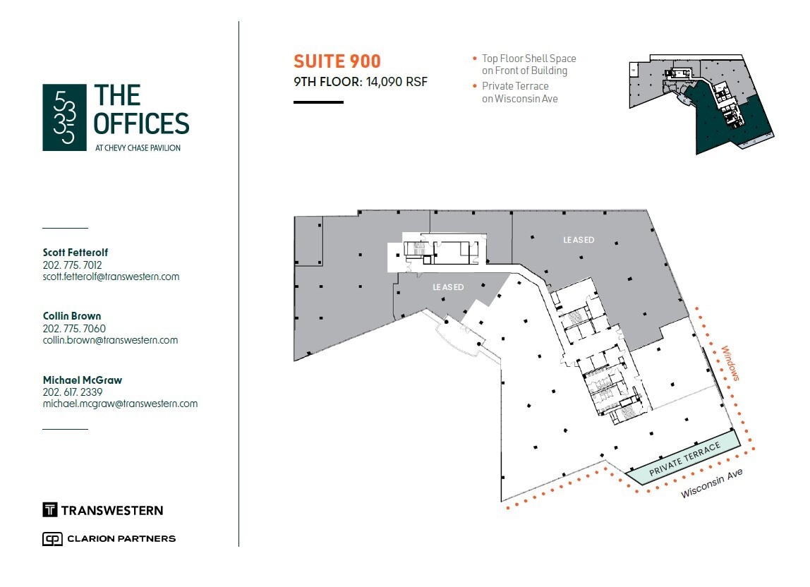 5335 Wisconsin Ave NW, Washington, DC for lease Floor Plan- Image 1 of 9