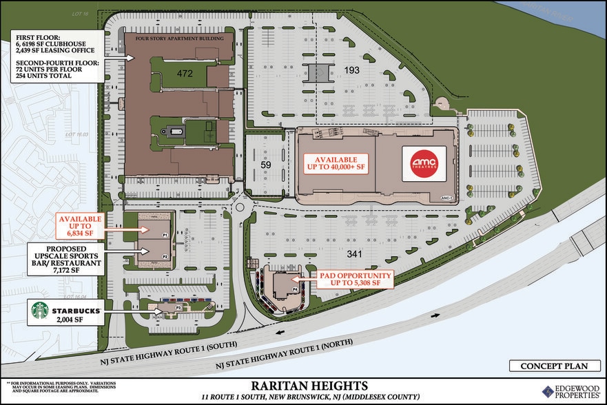 17 US Highway 1, New Brunswick, NJ for lease - Site Plan - Image 2 of 2