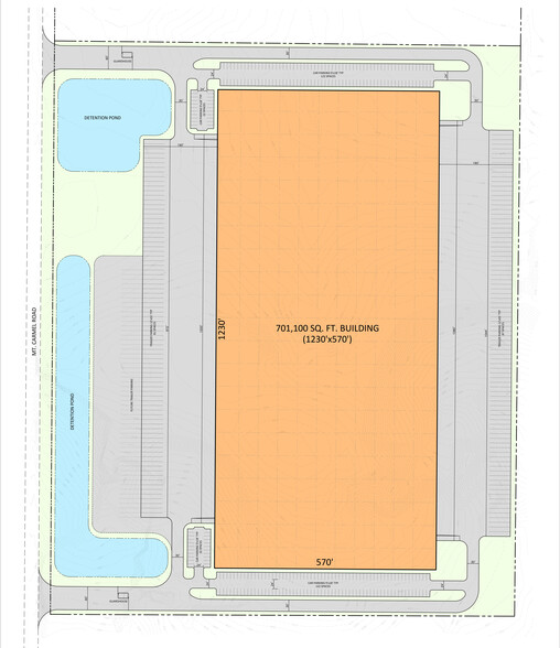 0 Mt. Carmel, Byhalia, MS for lease - Site Plan - Image 3 of 3