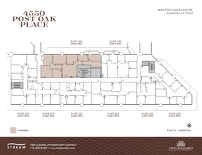 4550 Post Oak Place Dr, Houston, TX for lease Floor Plan- Image 1 of 1