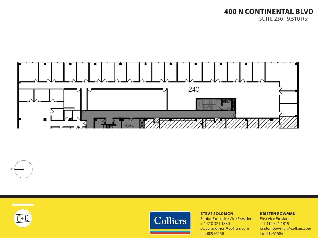 300 Continental Blvd, El Segundo, CA for lease Floor Plan- Image 1 of 1