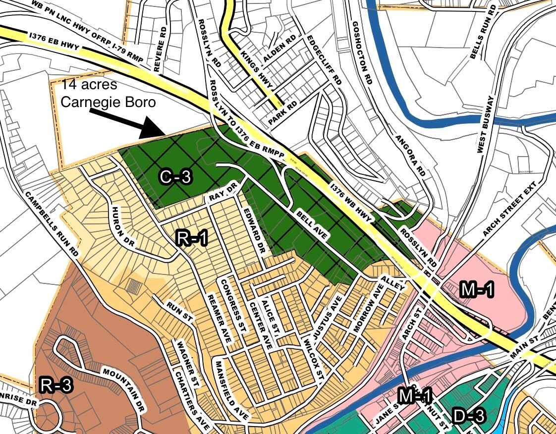 600 N Bell Ave, Carnegie, PA for lease Building Photo- Image 1 of 1